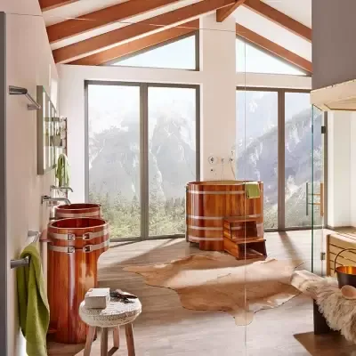 Купель Blumenberg в интерьере