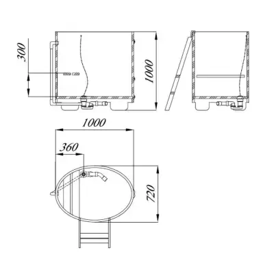 Купель Blumenberg 100/7