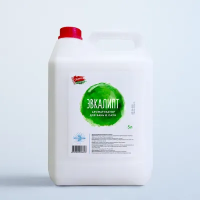 Аромат для паровых бань «‎Энергия Воды»‎ Эвкалипт 1л, 5л