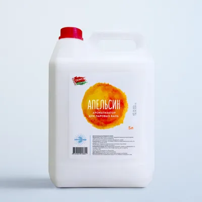 Аромат для паровых бань «‎Энергия Воды»‎ Апельсин 1л, 5л