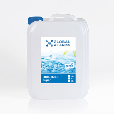 Жидкий коагулянт (флокулянт) для бассейна ЭКОФЛОК Super