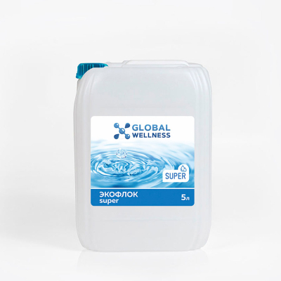 Жидкий коагулянт (флокулянт) для бассейна ЭКОФЛОК Super