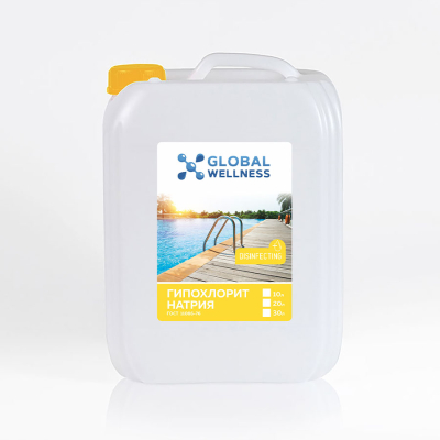 Жидкий хлор для бассейна ЭКОХЛОРИН 15 ГОСТ 11086-76