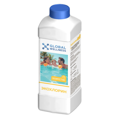 Жидкий хлор для бассейна ЭКОХЛОРИН