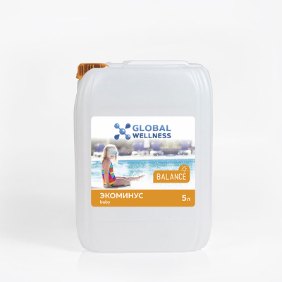 Жидкий pH-минус для бассейна ЭКОМИНУС Baby