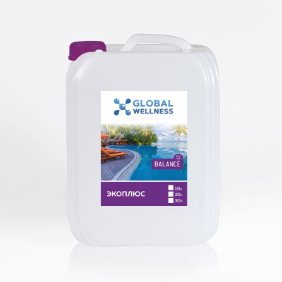 Жидкий pH-плюс для бассейна ЭКОПЛЮС