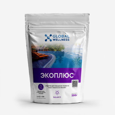 ЭКОПЛЮС pH-плюс для бассейна порошок