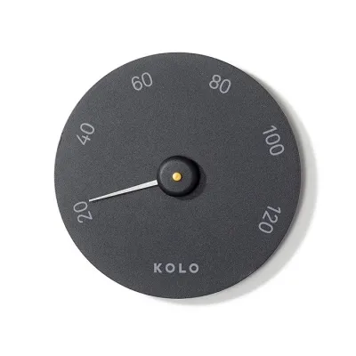 Термометр для сауны KOLO черный