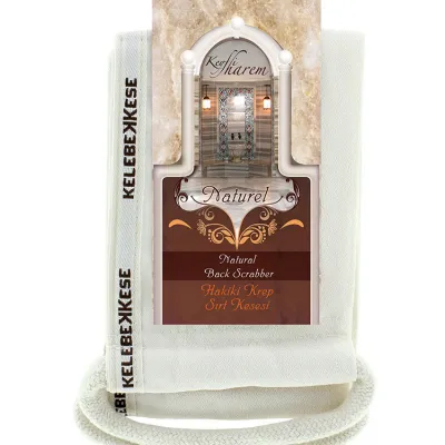 Кесе для спины плотная средней жесткости для спины KELEBEK "Harem 6"