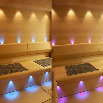 Оптоволоконное RGB освещение RGB Cariitti для полков VPL30C