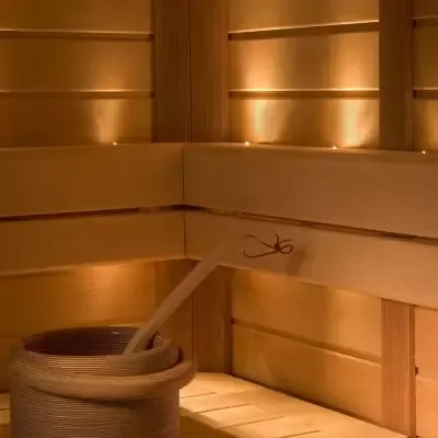 Оптоволоконное освещение Cariitti для небольшой сауны VPL25