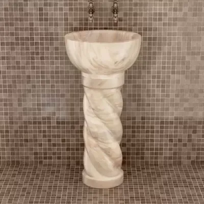 Курна для хамама мраморная КМ-19