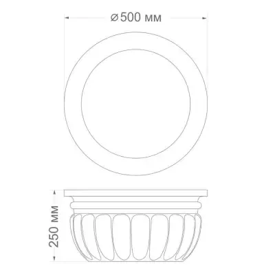 Курна для хамама мраморная КМ-24