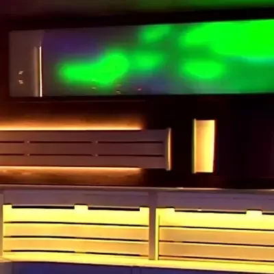 Световое панно Licht-2000 Avani Aurora 2660 × 540 северное сияние