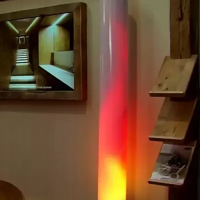 Стеклянная колонна Licht-2000 Avani Fuoco