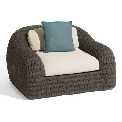 Кресло Manutti Kobo в цвете Anthracite