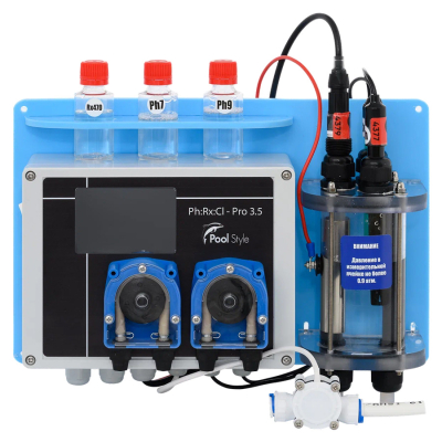 Станция дозирования для бассейна PoolStyle Alchemist PH, Rx, Cl PRO 3.5