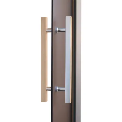 Комбинированная ручка дверей Grandis для сауны