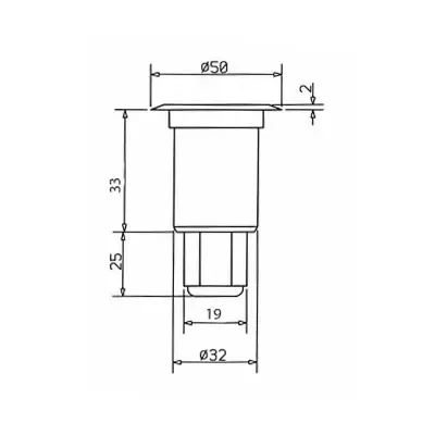 Светильник для паровой и бассейна Cariitti S-Paver Led 3200