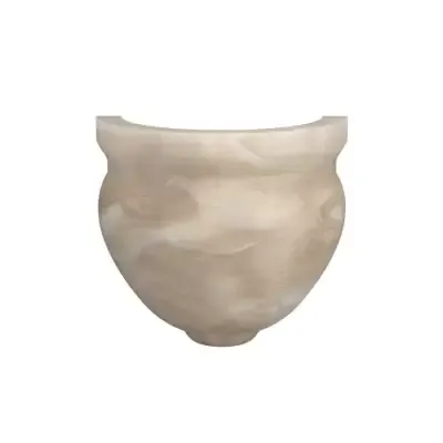 Абажур настенный из мрамора для хамама МС-01