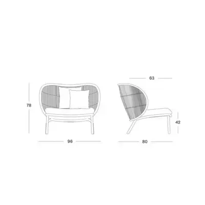 Кресло для отдыха Vincent Sheppard Kodo