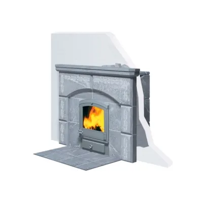 Печь для сауны Tulikivi TK550/2 Classic с выносной топкой с порталом
