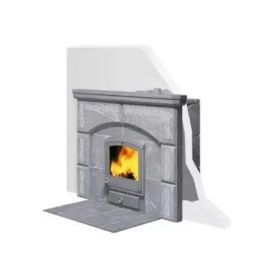 Печь для сауны Tulikivi TK550/3 Classic с выносной топкой с порталом