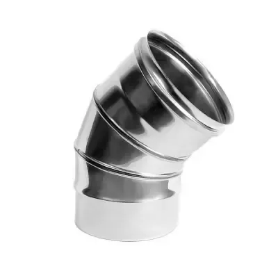 Колено дымохода IKI T600 45 градусов