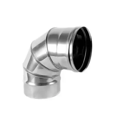 Колено дымохода IKI T600 90 градусов