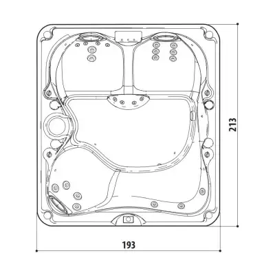 Спа бассейн Jacuzzi J-225
