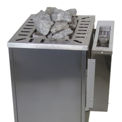 Печь со смонтированным на ней парогенератором