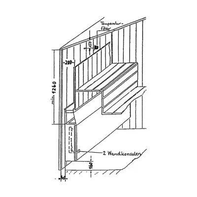 Печь для сауны Lang R 33/2 (скрытая установка) 10,5 кВт