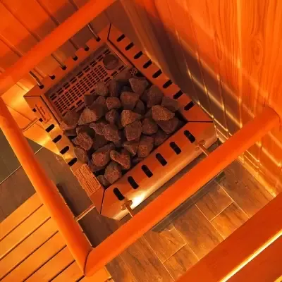 Печь с парогенератором для бани и сауны Lang VG50, 9 кВт