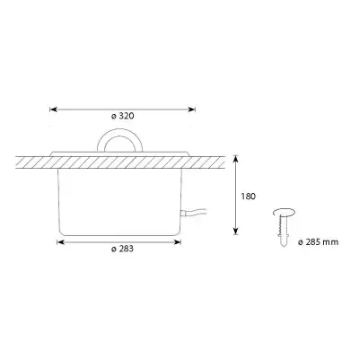 Схема монтажа Шайка Cariitti с ручками