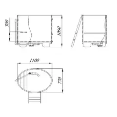 Купель Blumenberg 110/7