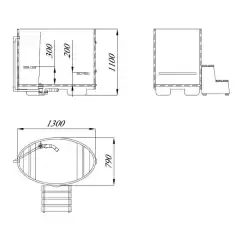 Купель Blumenberg 130/8