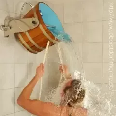 Обливное ведро Blumenberg в общественном СПА