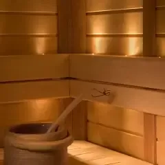 Оптоволоконное освещение Cariitti для небольшой сауны VPL25