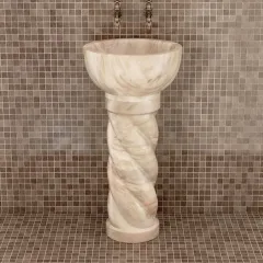 Курна для хамама мраморная КМ-19