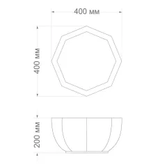 Курна для хамама мраморная КМ-20