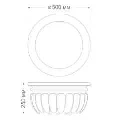 Курна для хамама мраморная КМ-24