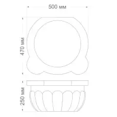 Курна для хамама мраморная КМ-25