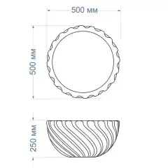 Курна для хамама мраморная КМ-60