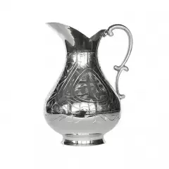 Кувшин для воды из никелированной меди