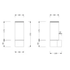 Светильник для сауны Licht-2000 Moccolo