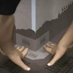 Гидроизоляционная лента Lux Elements DRY-DB 100 мм