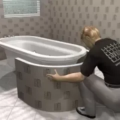 Панель Lux Elements ELEMENT-SQ 50 надрезы по ширине