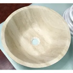 Раковина из травертина, тип Р-6