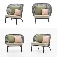 Кресло для отдыха и кресло-кокон Vincent Sheppard Kodo