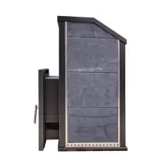 Печь для бани Klover RT 35-P закрытая каменка, выносная топка